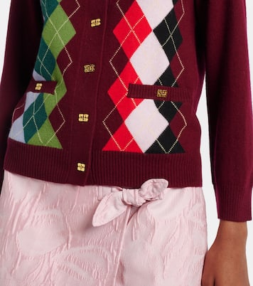 Cardigan aus Wolle und Kaschmir | Ganni