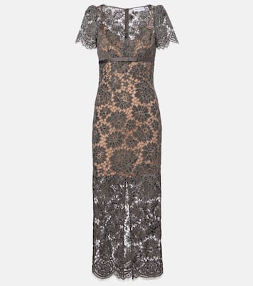 Midikleid aus Spitze | Self-Portrait