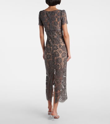 Midikleid aus Spitze | Self-Portrait