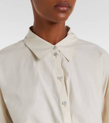 Twisted cotton and silk shirt | Lemaire
