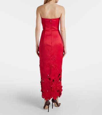 Robe longue Rayna à fleurs | Leo Lin