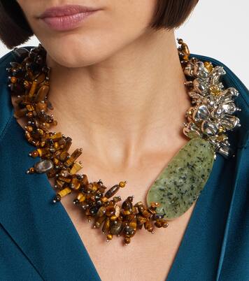 Collar adornado | Dries Van Noten
