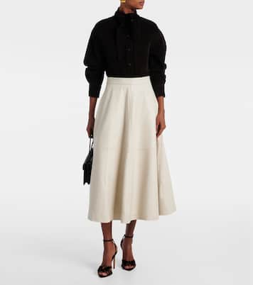 Sandalen Black Tie 105 aus Samt | Aquazzura