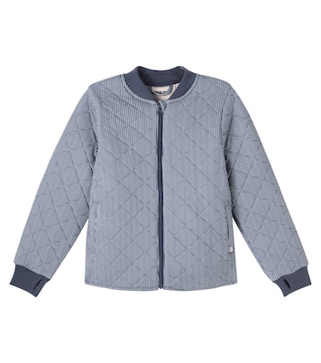 Veste Benni rayée matelassée | Wheat