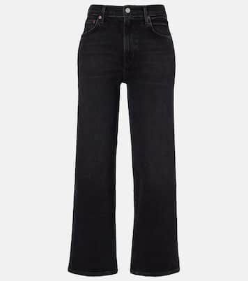 High-Rise Cropped Wide-Leg Jeans Ren | Agolde