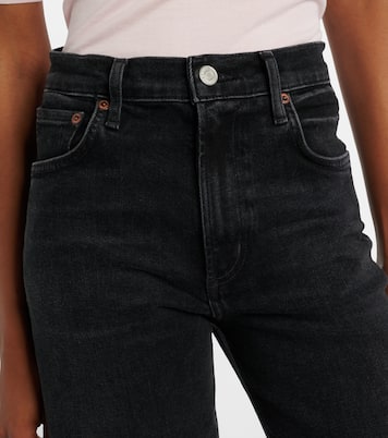 High-Rise Cropped Wide-Leg Jeans Ren | Agolde