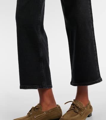 High-Rise Cropped Wide-Leg Jeans Ren | Agolde