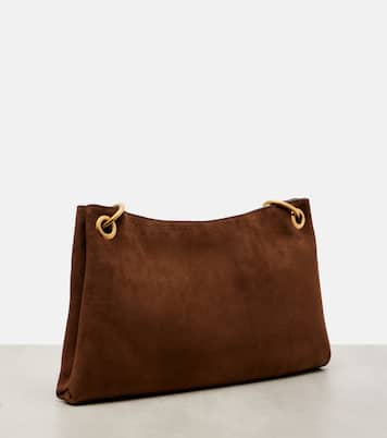 Schultertasche Etude Large aus Veloursleder | Prada