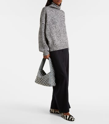 Sac Elena Medium en daim à ornements | Khaite