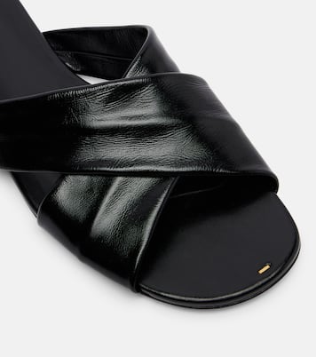 Liria leather slides | Khaite