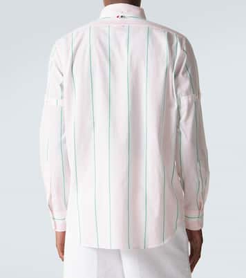 Chemise rayée en coton  | Thom Browne