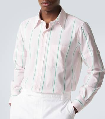 Chemise rayée en coton  | Thom Browne