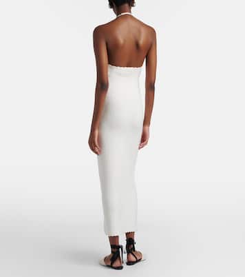 Robe midi Tablier en maille  | Jacquemus