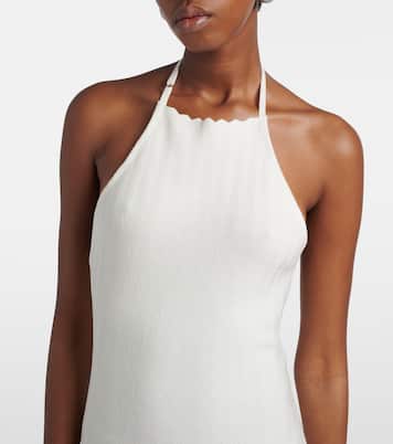 Robe midi Tablier en maille  | Jacquemus