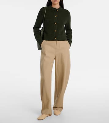 Rosa Intrecciato leather ballet flats | Bottega Veneta