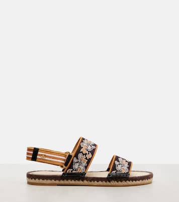 Bestickte Espadrille-Sandalen Bribri | Valentino Garavani