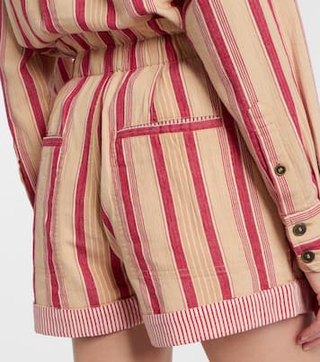 Nirma striped cotton shorts | Marant Etoile