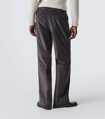 Amo cotton corduroy wide-leg pants | Saman Amel