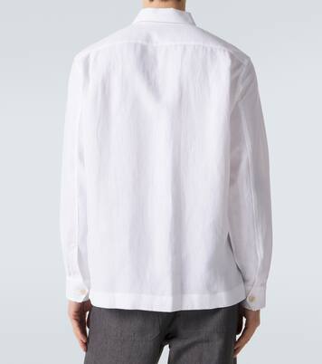 Hemp, linen, and cotton shirt | Brunello Cucinelli
