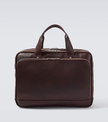 Leather briefcase | Brunello Cucinelli
