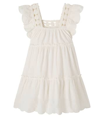 Robe en coton à dentelle | Bonton