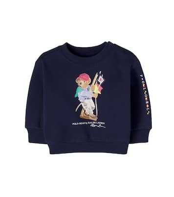 Baby Polo Bear cotton-blend sweatshirt | Polo Ralph Lauren Kids