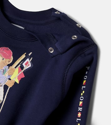 Baby Polo Bear cotton-blend sweatshirt | Polo Ralph Lauren Kids