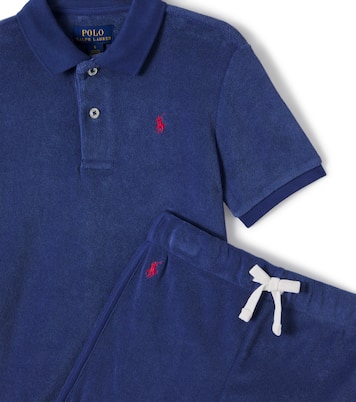 Ensemble polo et short en coton mélangé | Polo Ralph Lauren Kids