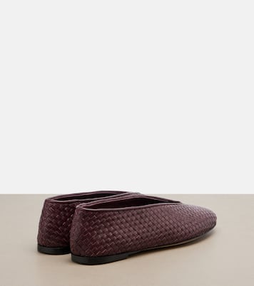 Ballerine Rosa in pelle  | Bottega Veneta