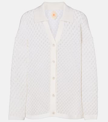 Cardigan en laine et cachemire | Jardin des Orangers