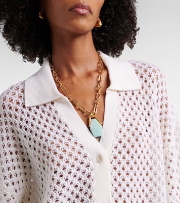 Cardigan en laine et cachemire | Jardin des Orangers