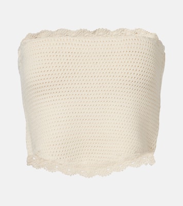 Cropped-Top Dylan aus Häkelstrick | Posse