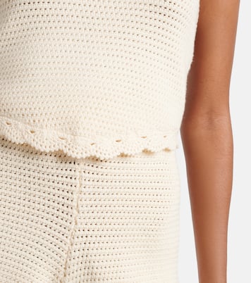 Cropped-Top Dylan aus Häkelstrick | Posse