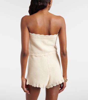 Cropped-Top Dylan aus Häkelstrick | Posse