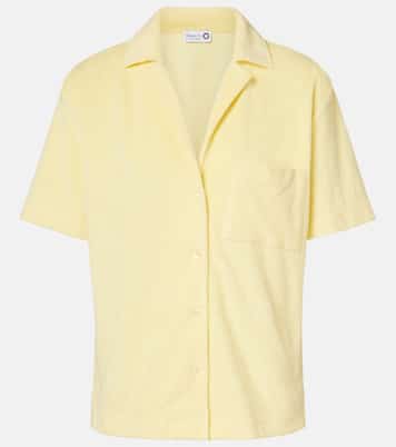 Resort cotton terry shirt | Hunza G