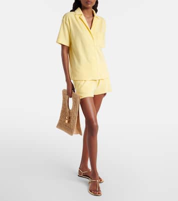 Resort cotton terry shirt | Hunza G