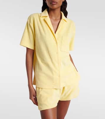 Resort cotton terry shirt | Hunza G
