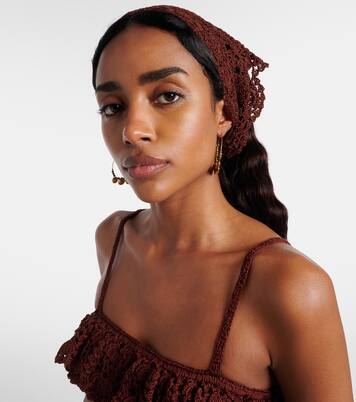 Crochet cotton scarf | Anna Kosturova