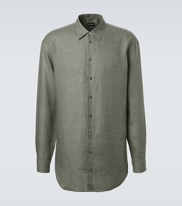 Archivio linen shirt | Giorgio Armani