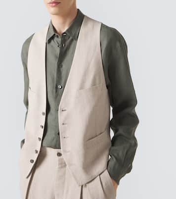 Archivio linen shirt | Giorgio Armani