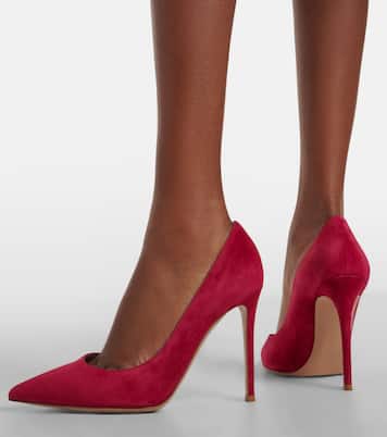 Gianvito绒面革高跟鞋 | Gianvito Rossi