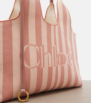 Tote Bag Chloé Stripy Large aus Canvas | Chloé