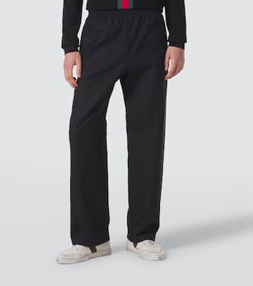 GG canvas straight-leg pants | Gucci