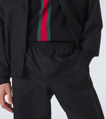 GG canvas straight-leg pants | Gucci