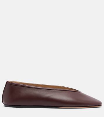 Luna leather ballet flats | Le Monde Béryl