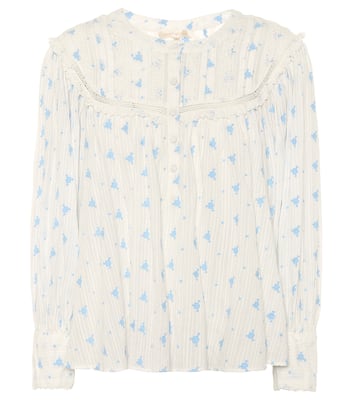 Bluse Dionne aus Baumwolle | LoveShackFancy