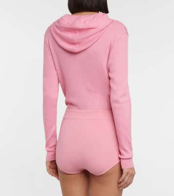 High-Rise Shorts aus Strick | Balmain