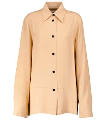 Hemd aus Crêpe | Jil Sander