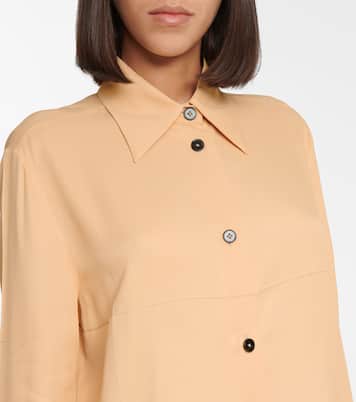 Hemd aus Crêpe | Jil Sander