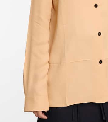Hemd aus Crêpe | Jil Sander